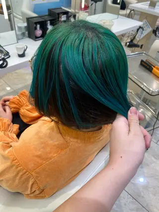 ショート カラー ナチュラル艶カラー 🤎maoのヘアスタイル