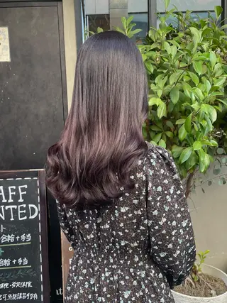 カラー 竹内 春奈のヘアスタイル