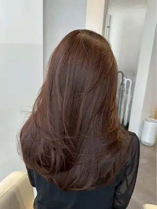 ロング カラー 髪質改善Symbols池袋所属・女性髪質改善美容師 ユウキのヘアスタイル