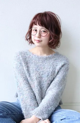 ショート カラー Maison de Day&Night所属・統括ディレクター kuriのヘアスタイル