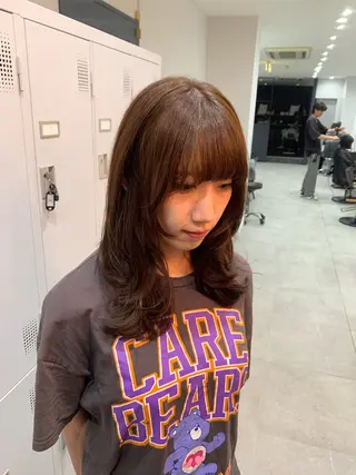 セミロング little 小濱彰太のヘアスタイル