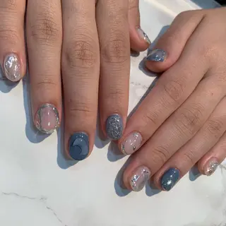 ネイル AMI ウルフパーマ/メンズのヘアスタイル