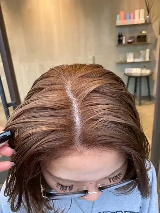 ミディアム くろだ まみのヘアスタイル