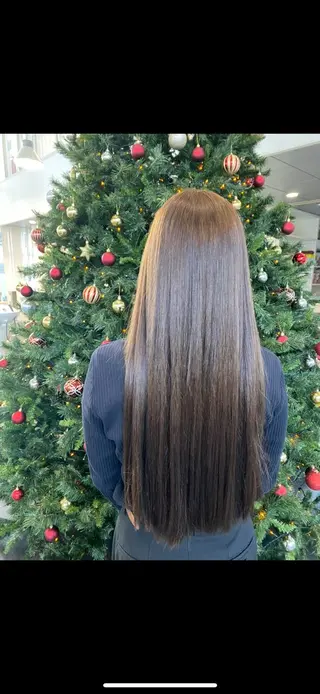 ロング カラー 門田 夏鈴のヘアスタイル