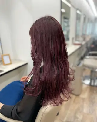 セミロング カラー 栄/久屋大通り/韓国 /透明感/横山🩵のヘアスタイル