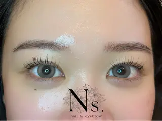 マツエク・マツパ Ns.nail &eyebrow所属・Ns.nail& eyebrow南瑠華の眉毛・アイブロウイメージ