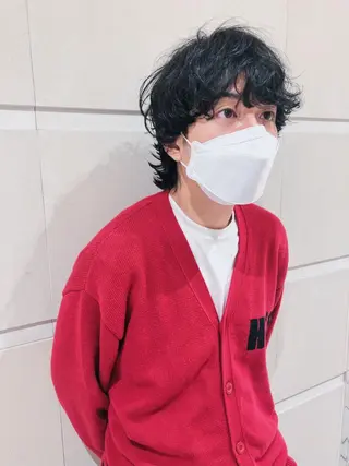 パーマ メンズ ヘアニュース所属・ヘアーニュース 🌿NAMII🌿のヘアスタイル