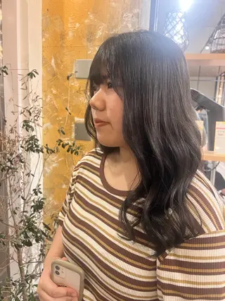 ロング ブリーチ/髪質改善 shiinaのヘアスタイル