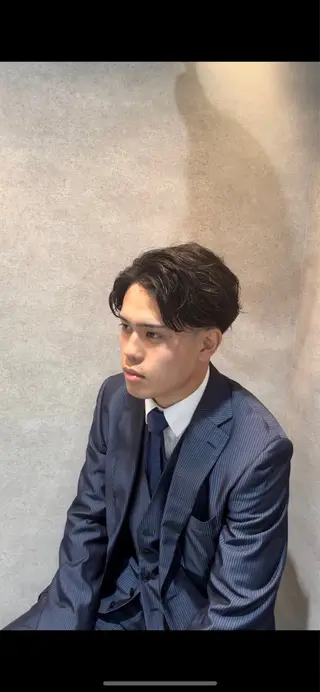 ショート カラー パーマ メンズ キッズ 🔥パーマ特化🔥 優馬のヘアスタイル