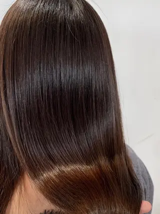 ロング 渋谷ブリーチカラー 韓国ヘアyuikoのヘアスタイル