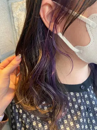 セミロング 藤原 侑香のヘアスタイル