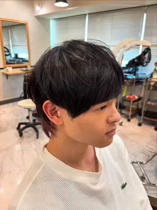 ショート カラー メンズ Atria 川崎【アトリア】所属・Kaito Miuraのヘアスタイル