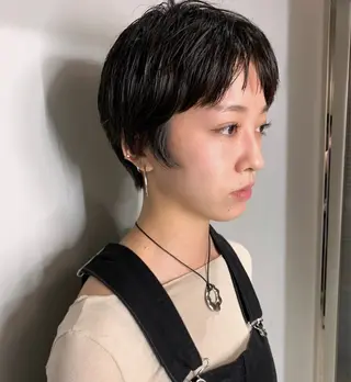 ショート 渋谷/原宿/メンズ/ コヤマトモヤのヘアスタイル
