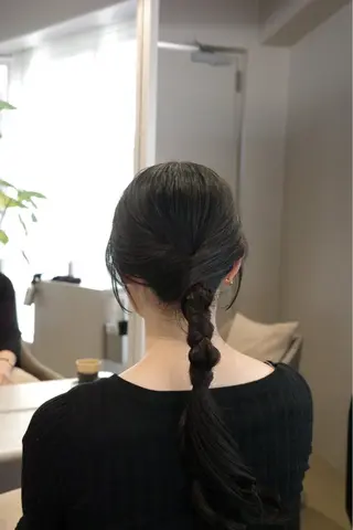 ヘアアレンジ 住谷 ゆりなのヘアスタイル