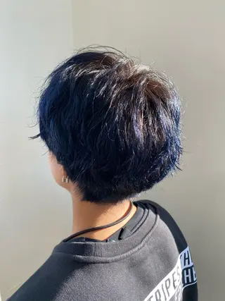 ショート カラー メンズ 神戸 蒼司のヘアスタイル