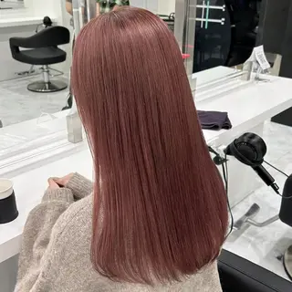 カラー 韓国風暖色カラー‎ 🩰🎀/yurinのヘアスタイル