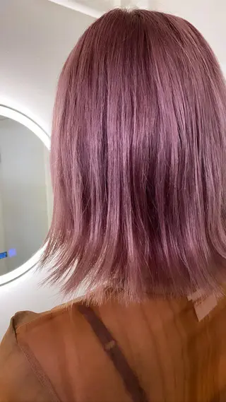 ミディアム 銀座/レイヤー /髪質改善/韓国ヘアのヘアスタイル