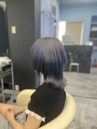 セミロング white.梅田所属・White梅田  ／ COCOのヘアスタイル