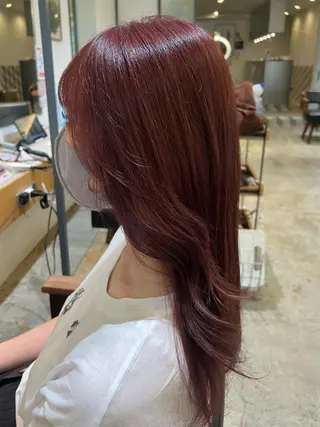 ロング カラー Kana 🍋 ハイトーン【高円寺】のヘアスタイル