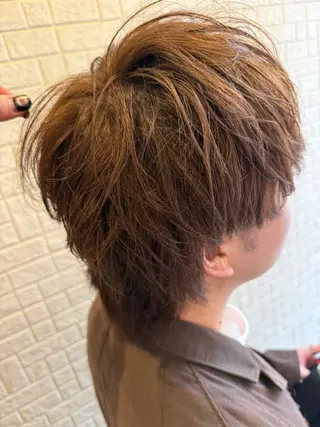 カラー メンズ La fith hair cheval 熊本店所属・La fith 日隈悠星のヘアスタイル