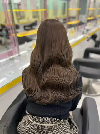 セミロング レイヤー/韓国❣️ 髪質改善/亘紘輝のヘアスタイル