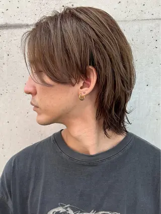 セミロング メンズ 【公式】髪質改善 Oto.吉祥寺のヘアスタイル