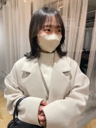 ミディアム chiharu ボブ/レイヤーのヘアスタイル