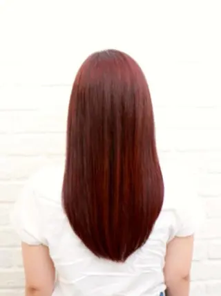 カラー 下池 紗加のヘアスタイル