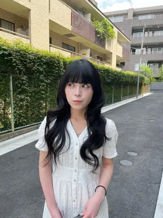 セミロング 透明感カラー🎨 磯部拓磨のヘアスタイル