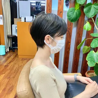 ショート 大人女子ショート 髪質改善山口耕祐のヘアスタイル