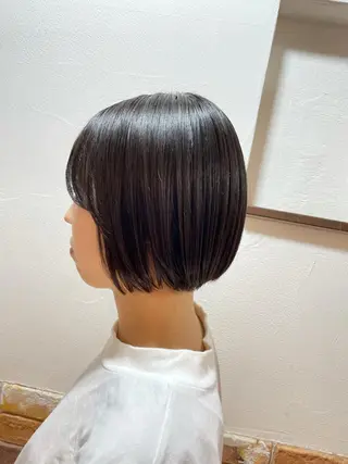 ショート 🦋透明感 艶カラー Rie🦋のヘアスタイル