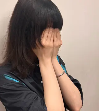 ミディアム レイヤーカット/ パーマ‪/表参道のヘアスタイル