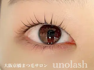 マツエク・マツパ unolash　京橋店所属・unolash (ウノラッシュ)魚下のマツエク・マツパデザイン