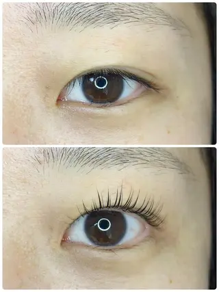 マツエク・マツパ aime 木下　真木のマツエク・マツパデザイン