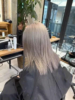 ミディアム カラー 🌺kaede🌺 W colorのヘアスタイル