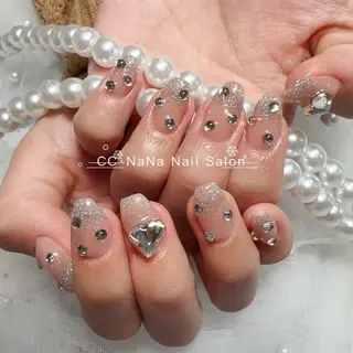 ネイル 💎CC・NaNa 韓国風ネイル🌙Cのネイルデザイン