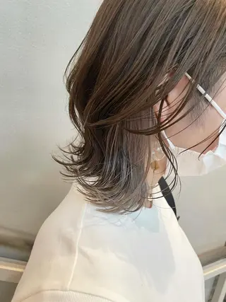 ミディアム カラー 沖縄/ヘアアレンジ /ナカノのヘアスタイル