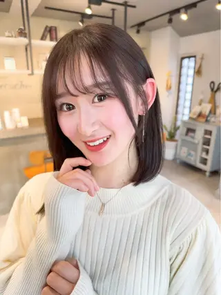 ミディアム 瀬畑 拓海のヘアスタイル