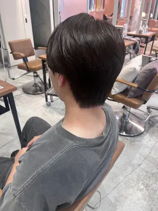 パーマ メンズ 大阪韓国メンズ特化 LUNAのヘアスタイル