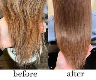 ロング ＊くせ毛に特化＊ 【yun】のヘアスタイル