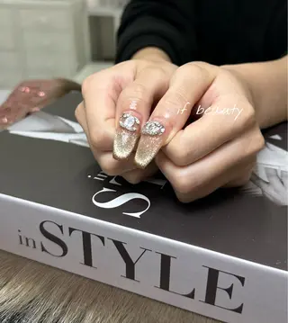 ネイル if Hair＆Nail Salon所属・IKA /海外ネイル /個性派/ワンホンのネイルデザイン