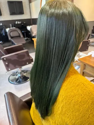 セミロング 馬場 唯加のヘアスタイル