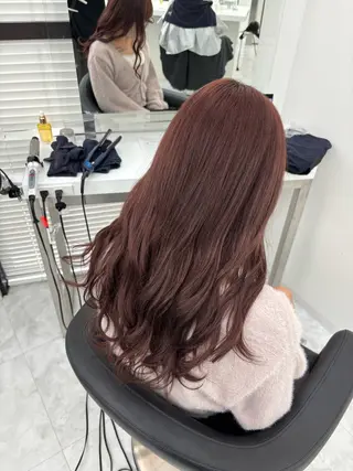 ロング カラー 🫧韓国風透明感 ヘア🫧towaのヘアスタイル
