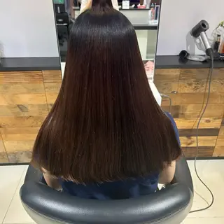 ロング ちさと/メンズ ショート/縮毛矯正のヘアスタイル