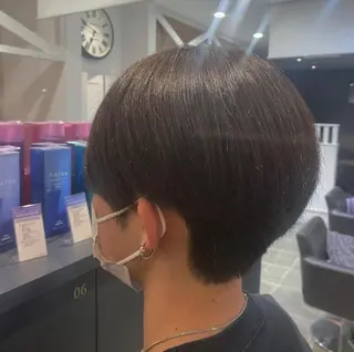 ショート メンズ 柴田 枝利子のヘアスタイル