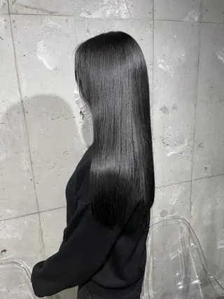 ロング カラー 💎髪質改善縮毛矯正 SHU💎のヘアスタイル