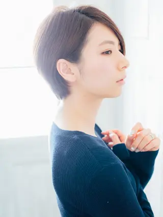 ショート motion所属・FUKUNAGA YUのヘアスタイル