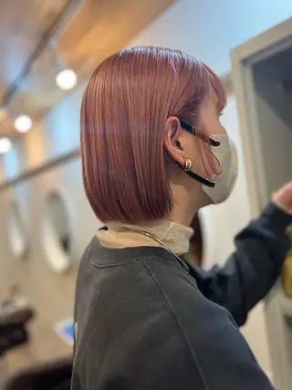 ショート カラー トレンドと似合わせ/ マンツーマン/西上楓のヘアスタイル