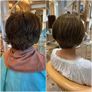 ショート パーマ 🍊mai🍊 似合わせパーマのヘアスタイル