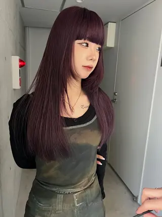 ロング カラー sakoda shunkiのヘアスタイル